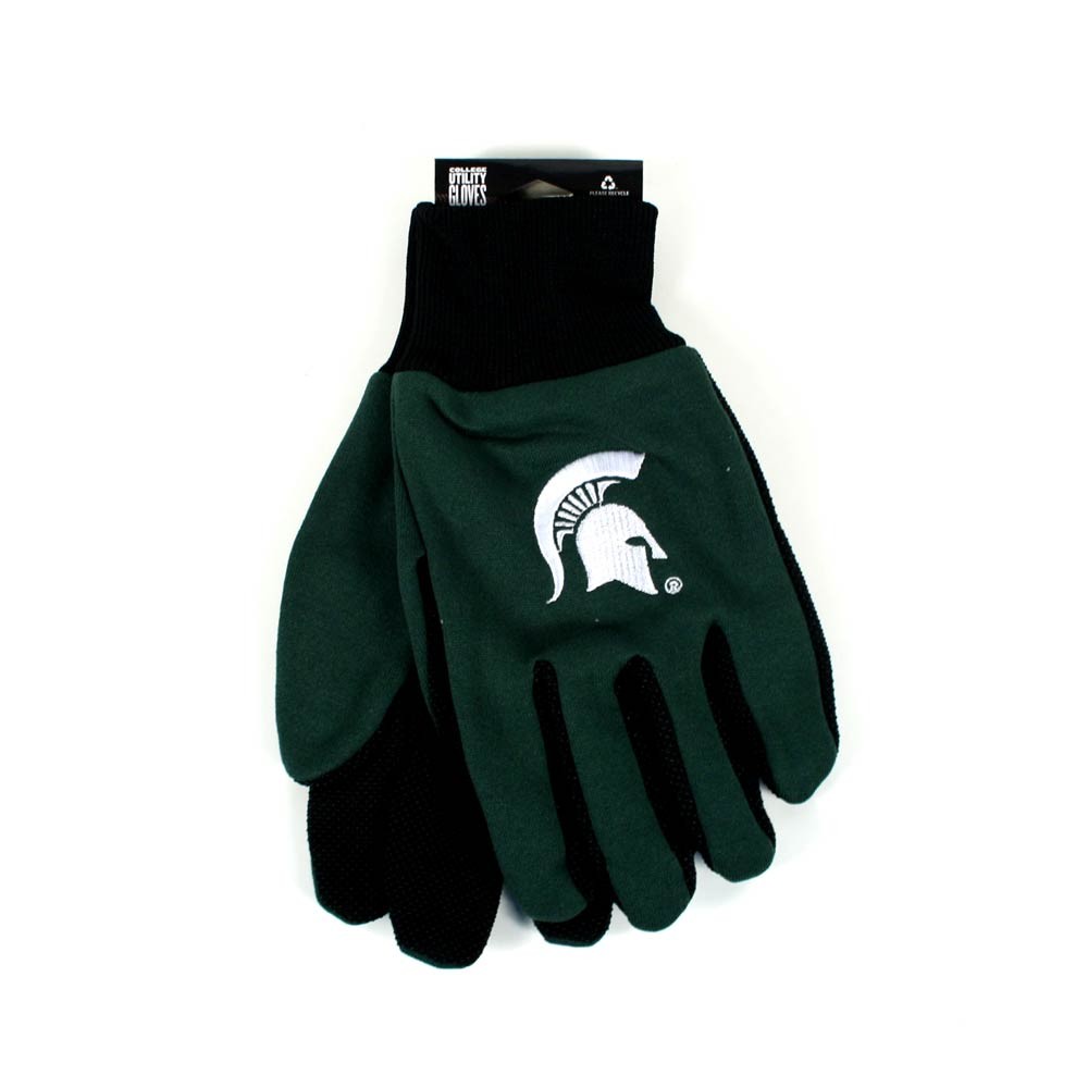 Michigan State Spartans Gloves - The Black Palm Series - 12 Pair For $36.00