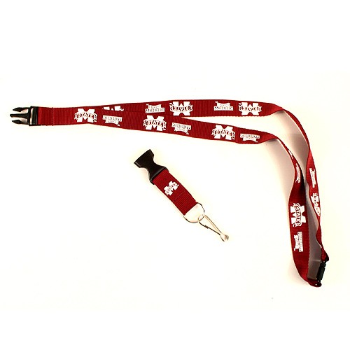 Mississippi State Lanyards - With Neck Release - $2.50 Each