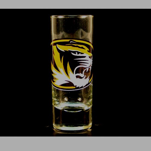 Missouri Tigers Shot Glasses - 2OZ Cordial HYPE Style - (Pattern May Be Different Than Pictured) - $2.50 Each