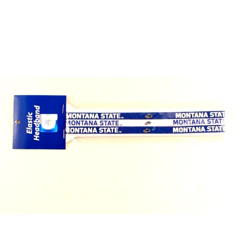 Total Blowout - Montana State - 3Pack Elastic Headbands - 12 Packs For $12.00