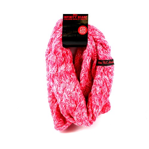 NC State Wolfpack - Duo Knit Infinity Scarves - 12 For $60.00