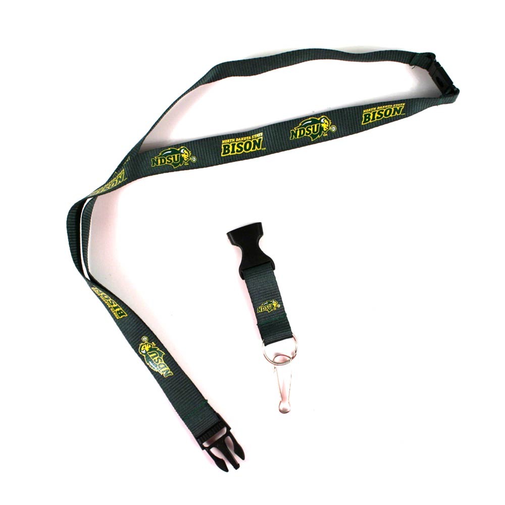 NDSU Bisons Lanyards - With Neck Release - 12 For $24.00