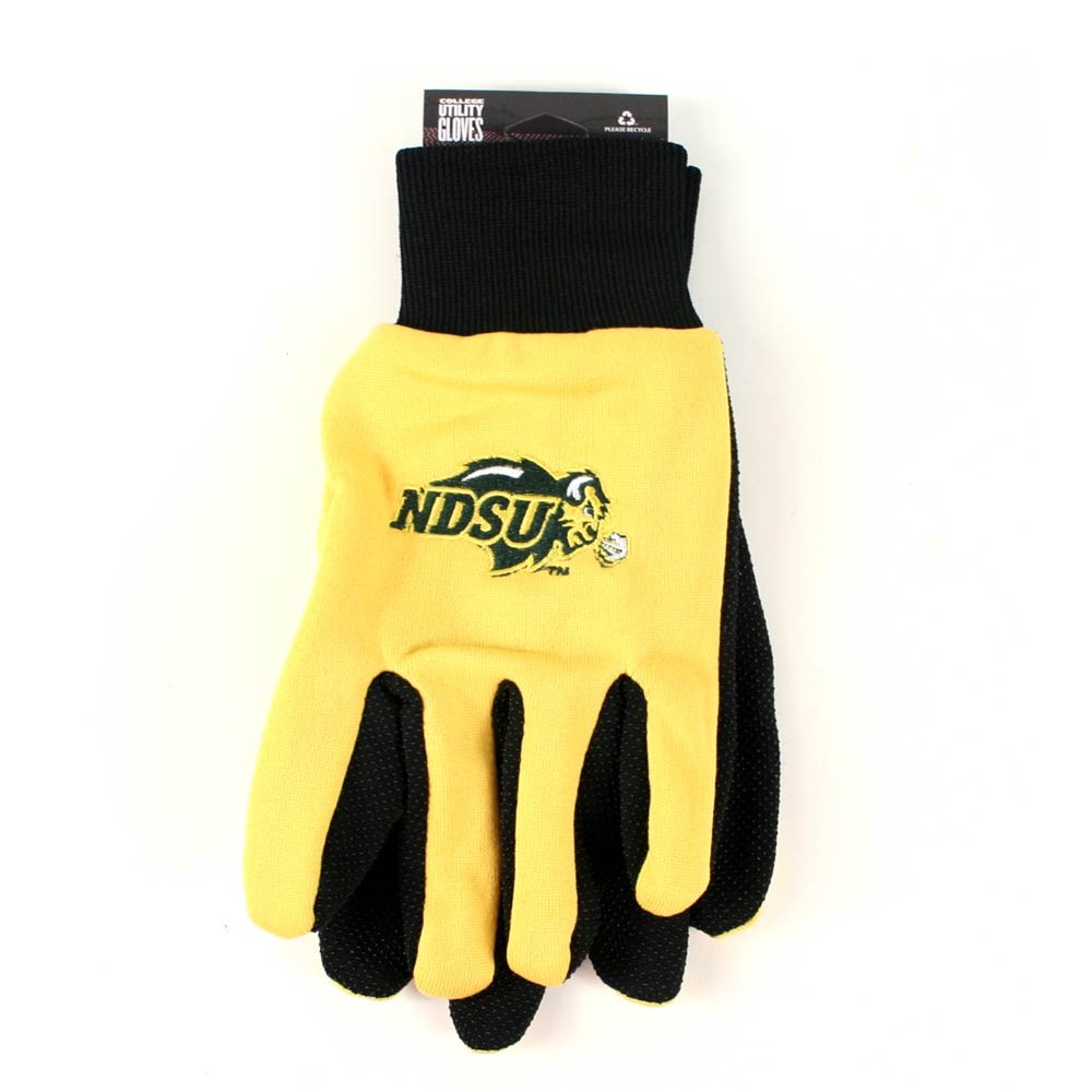 North Dakota State University Gloves - (Pattern May Be Different Than Pictured) - The Black Palm Series - 12 Pair For $36.00