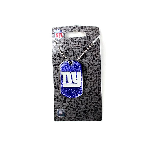 New York Giants Necklaces - Glitter Pendant Series - 12 For $30.00