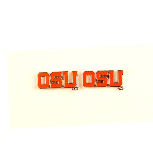 Special Buy - Oregon State Earrings - AMCO Post Earrings - OSU Text Logo - 12 Pair For $30.00