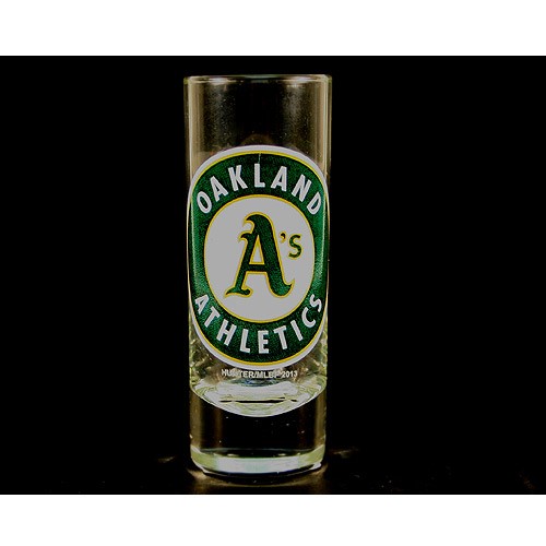 Oakland Athletics Shot Glasses - (Pattern May Be Different Than Pictured) - 2OZ Cordial HYPE - $2.50 Each
