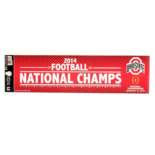 Blowout - Ohio State Bumper Stickers - 2014 Champion Style - Series12 - 24 For $12.00
