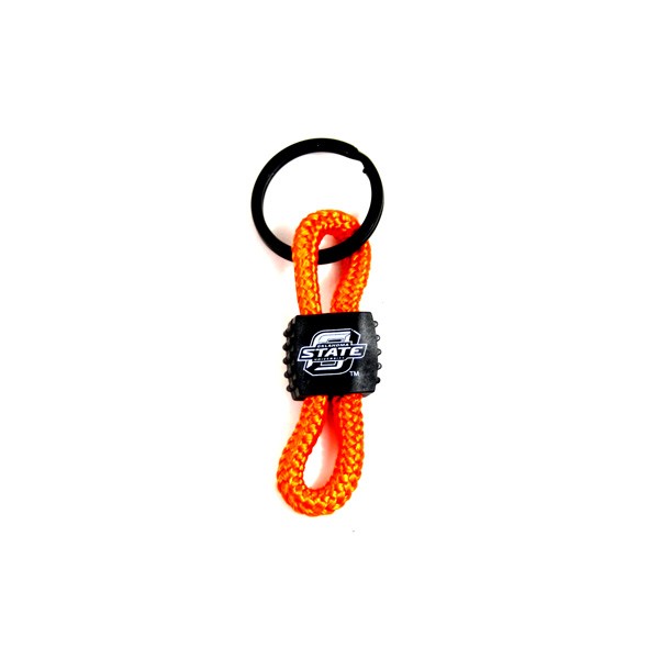 Oklahoma State Cowboys Keychains - ROPE Style Keychains - 12 For $15.00