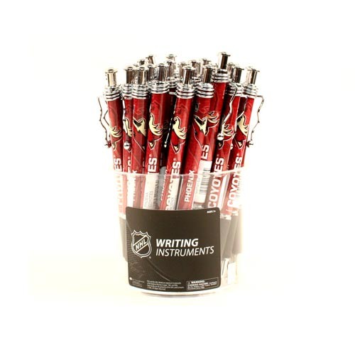 Phoenix Coyotes Pens - 48Count Pen Display - $36.00 Per Display