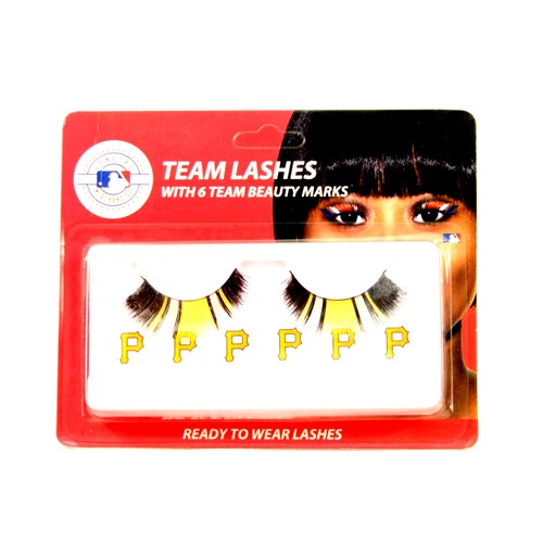 Special Buy - Pittsburgh Pirates Team Eyelash Sets - 12 Sets For $24.00