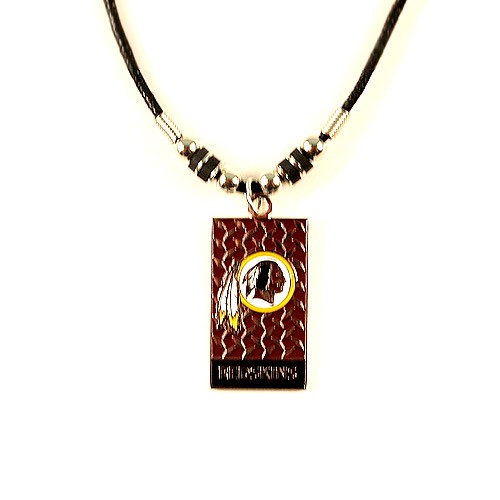 Washington Redskins Necklaces - Diamond Plate Style - 12 For $39.00