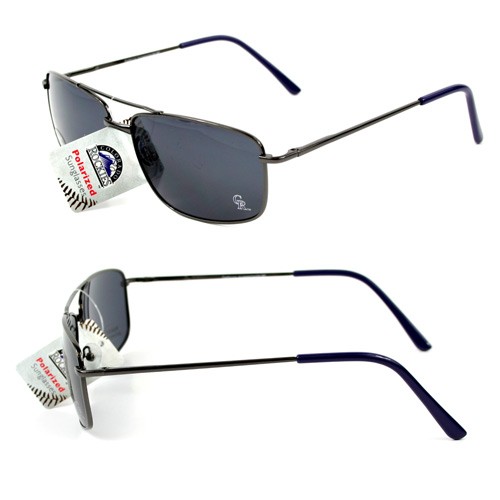 Colorado Rockies Sunglasses - GunMetal Style - 12 Pair For $48.00