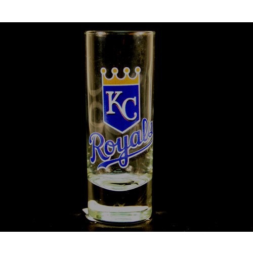 Kansas City Royals Shot Glasses - 2OZ Cordial HYPE - (Pattern May Be Different Than Pictured) - $2.50 Each
