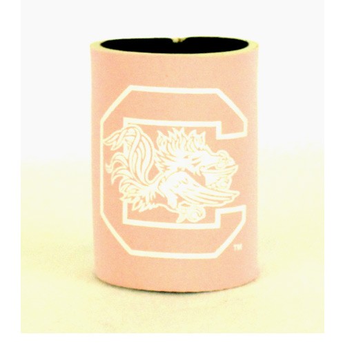 University Of South Carolina Can Huggies - Pink Neoprene Style Huggies - 12 For $12.00