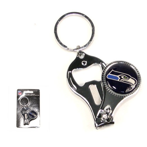 Overstock - Seattle Seahawks Keychains - 3in1 Tool - 12 For $24.00