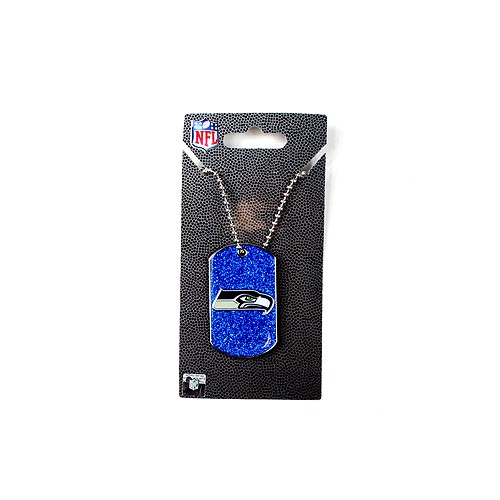 Seattle Seahawks Necklaces - Glitter Pendant Series - 12 For $30.00