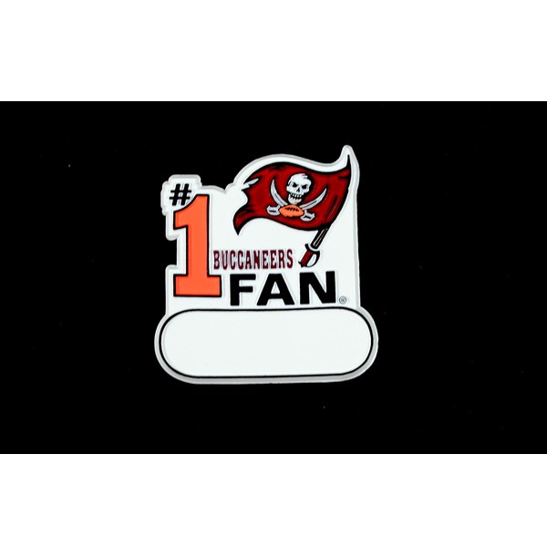 Tampa Bay Buccaneers Magnets - #1 Fan Magnets - 24 For $12.00