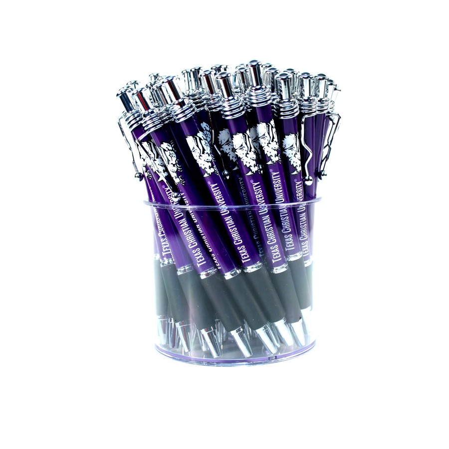 TCU Merchandise - 48 Count Jazz Pen Display - $36.00 Per Display