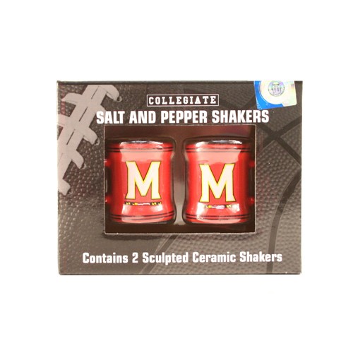 Maryland Terapins Salt And Pepper Shakers - Sculpted Shot Style - $3.00 Per Set