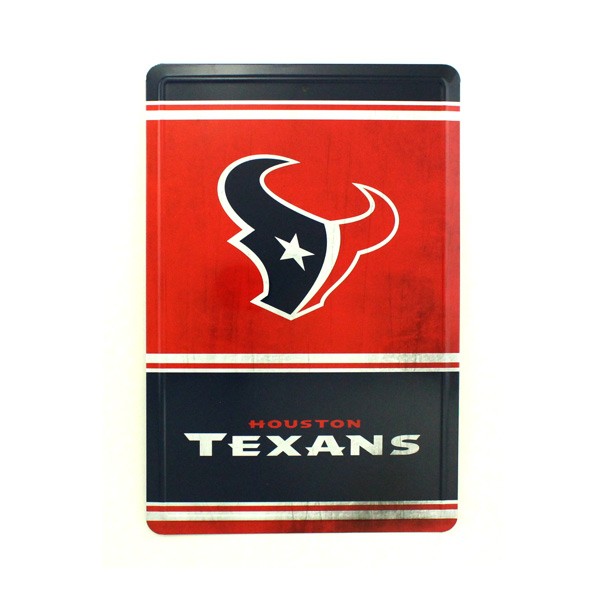 Blowout - Houston Texans Tin Signs - 12"x8" - $3.50 Each
