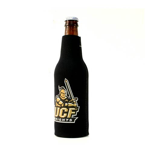 University Of Central Florida - Golden Knights - Black Neoprene Bottle Huggies - 12 For $24.00