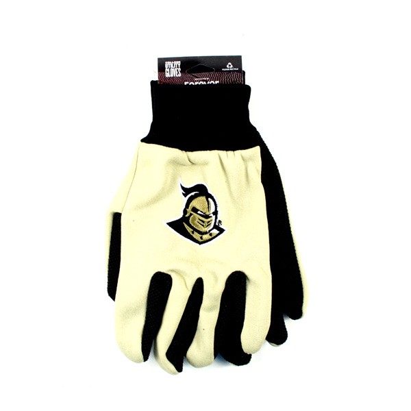 UCF Golden Knights Gloves - The BLACK PALM Series - 12 Pair For $36.00