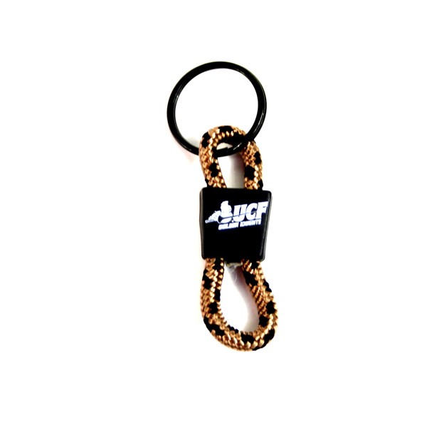 UCF Golden Knights Keychains - ROPE Style Keychains - 12 For $15.00