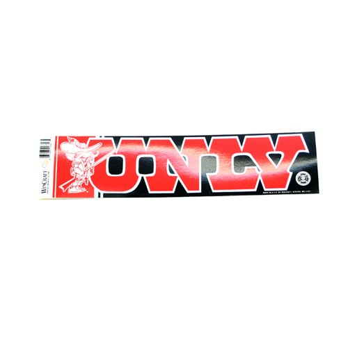 Blowout - UNLV Bumper Stickers - 3"x12" Win Style - 24 For $24.00