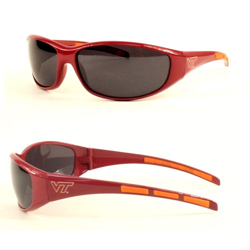 Virginia Tech Sunglasses - 3DOT Sport Style - 12 Pair For $60.00