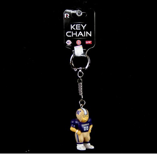 Washington Huskies Keychains - Football Dude - Lil Bratz - 12 For $18.00