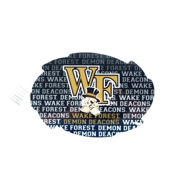 Wake Forest Magnets - 5" Swirl Wordmark Style - 12 For $18.00