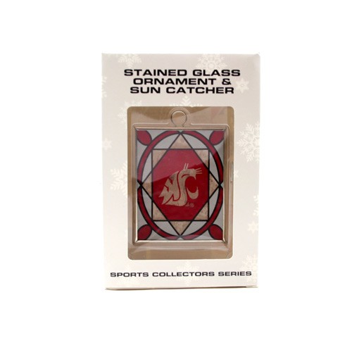 Washington State Ornament - Stained Glass Suncatcher Style Ornament - 12 For $30.00