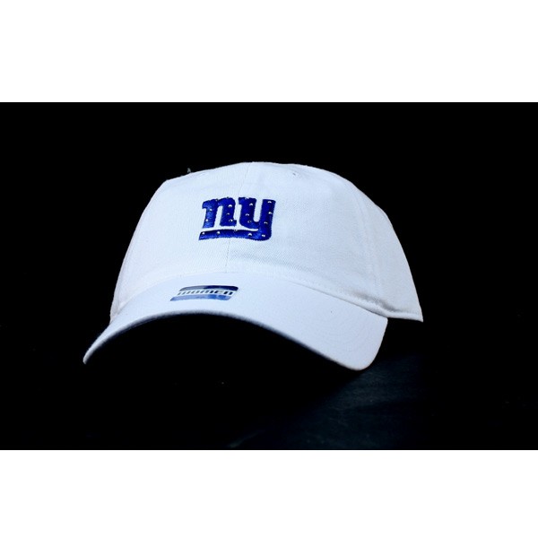 New York Giants Caps - White Women's Caps - STONES Style - 12 Caps For $60.00