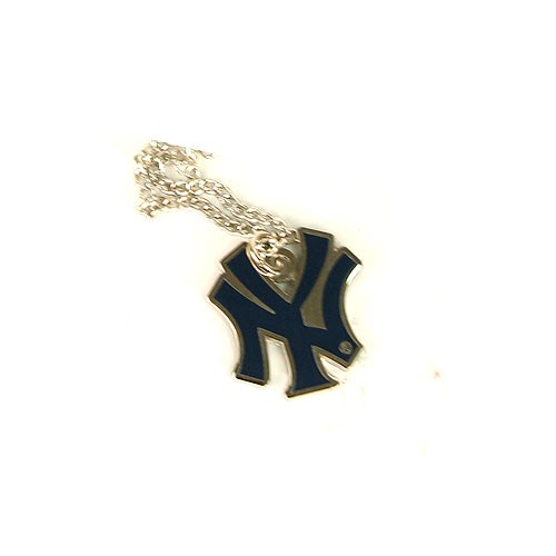 Packaging Change - Blister Pack Style - New York Yankees Necklaces - Metal Chain Logo Pendant - 12 For $24.00