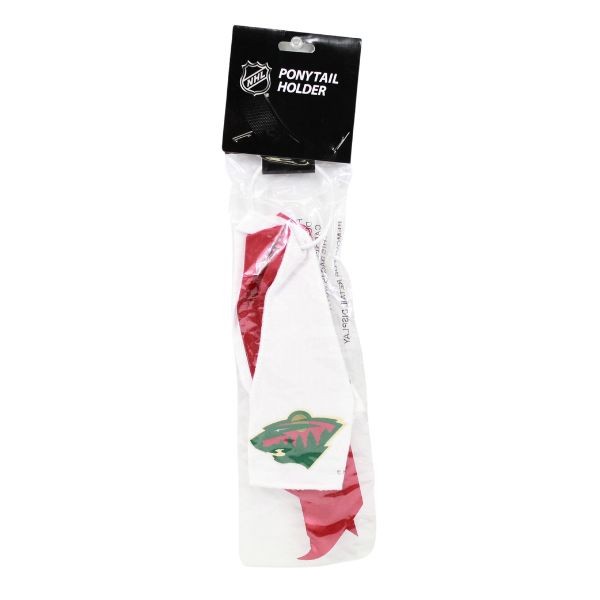 Minnesota Wild Hair Accessories - Jersey Style PonyTail Holders - 12 For $18.00
