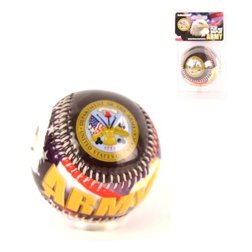 Closeout - US Army - Licensed Collector Full Bleed - Wholesale Baseballs - 12 For $24.00