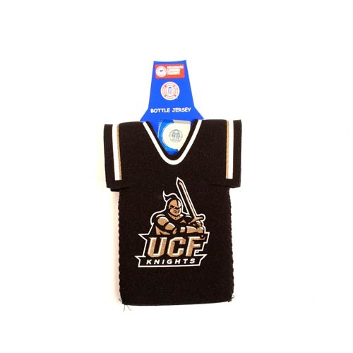 UCF Golden Knights Merchandise - Black Jersey Style Neoprene Bottle Huggies - 12 For $24.00