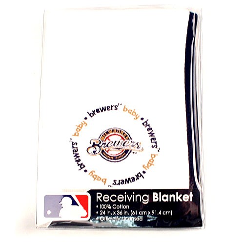 Overstock - Milwaukee Brewers Baby Blankets - 4 For $20.00