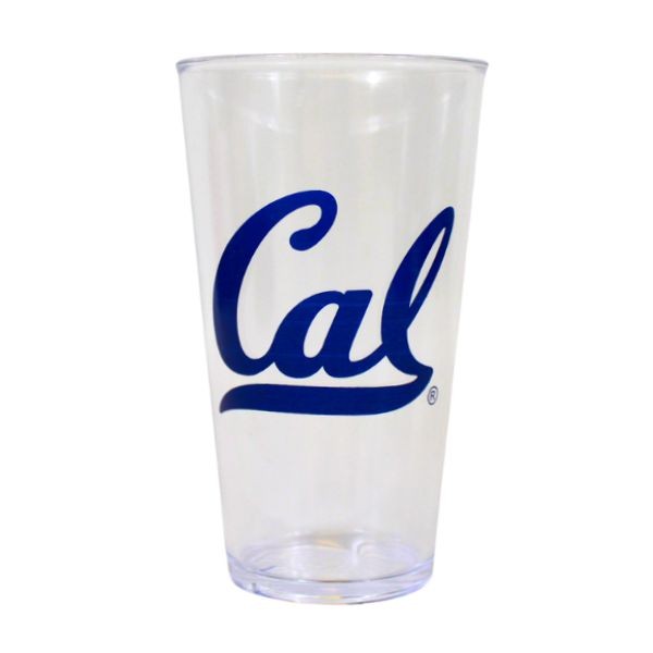CAL Bears Tumblers - Clear 16OZ Acrylic Team Tumblers - 24 For $24.00