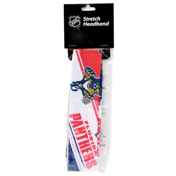 Florida Panthers Hair Accessories - Stretch Team Headband - 12 For $18.00