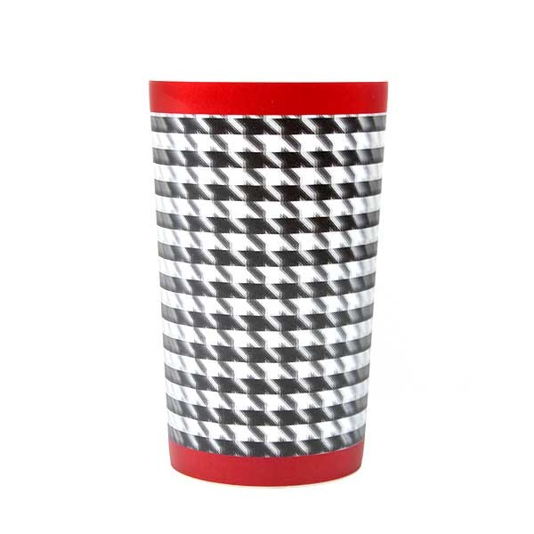 Wholesale Cups - 16OZ Houndstooth Lenticular Cups - 12 For $12.00