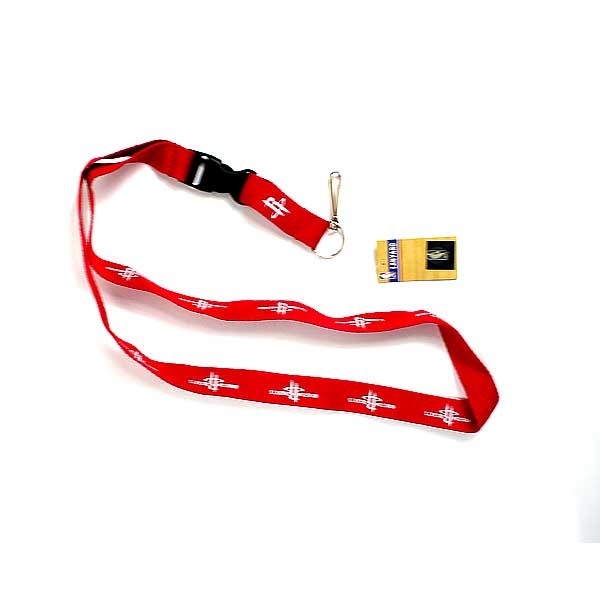 Houston Rockets Lanyards - Team Color - 12 For $24.00