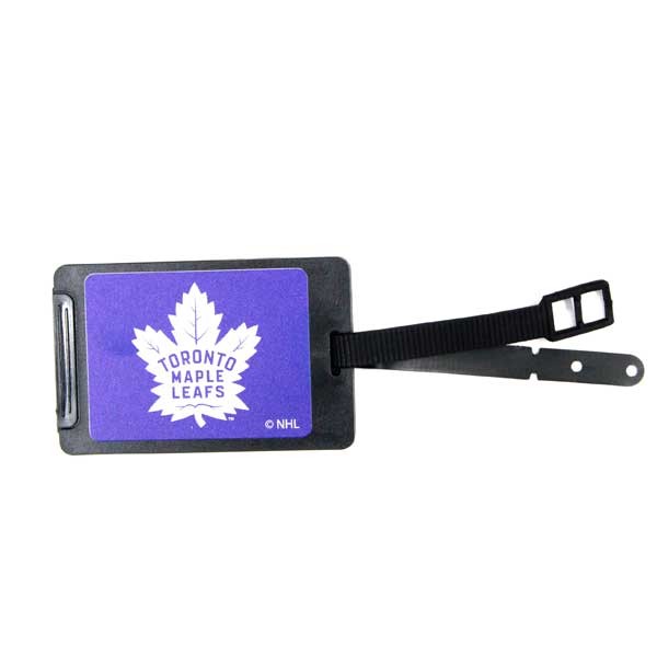 Toronto Maple Leafs Luggage Tags - Color Block Style - 12 For $30.00