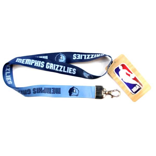Memphis Grizzlies Lanyards - Reversible Lob Clip Style - 6 For $18.00