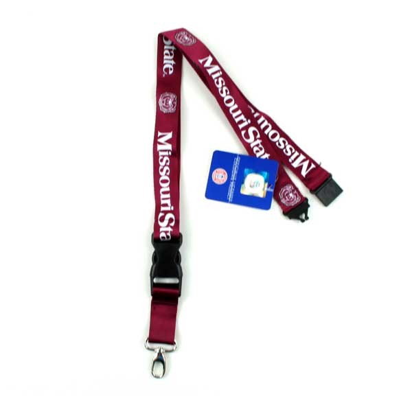 Missouri State Bearcats Merchandise - Lobster Claw 2Side TC Lanyards - 12 For $24.00