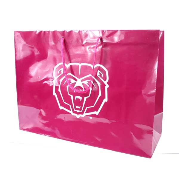 Missouri State Bearcats Gift Bags - Red 16"x6"12" Large - 36 For $21.60