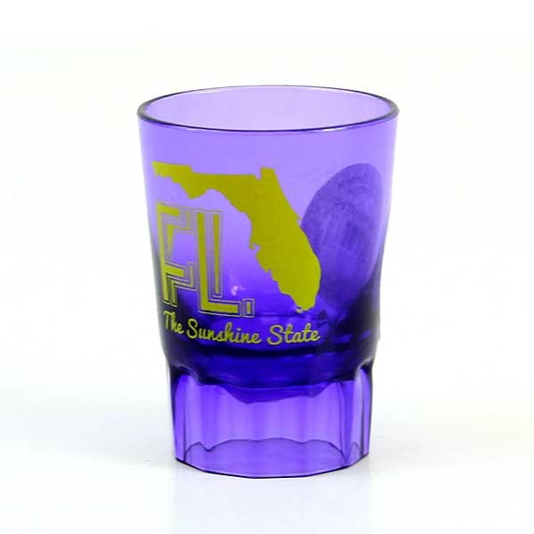 State Of Florida - Tourism Merchandise - Plastic Shotglasses - 24 For $12.00
