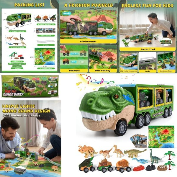 The Dino Party - KINGDOM Style - Explore Your Imagination - 2 For $15.00