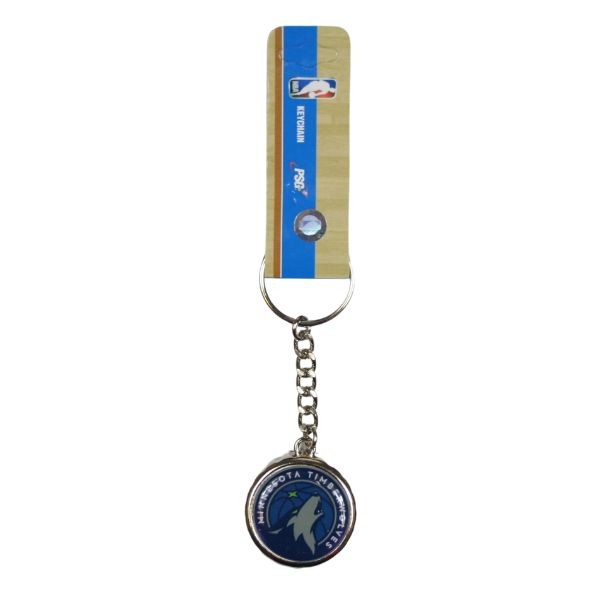Minnesota Timberwolves Keychains - Enamel Team Logo Keychains - 12 For $24.00