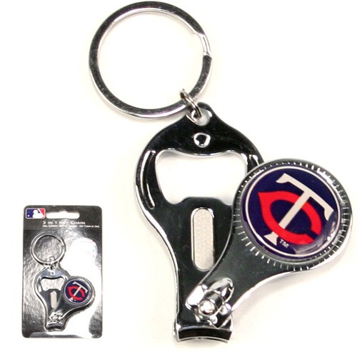 Overstock - Minnesota Twins Keychains - 3in1 Bottle Opener - 12 For $18.00